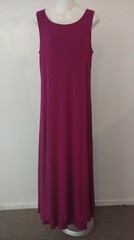 Antthony Original Maxi Magic Dress Size XS Magenta Stretch 6 Ways to Wear? READ