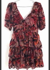 Romantic, Boho Chic, Soft Glam, Whimsigoth, Feminine Dress in size SMALL NWT