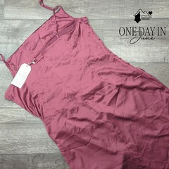 Zomva Straight Neck Plus Size Slip Dress Size XL