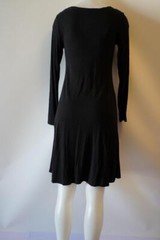 * NWT Womens Vertigo Paris Black Dress With Silver Buckle Sz M