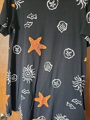 Vintage Coconut Bay Cotton Blend Casual Beach Dress Coverup L-XL Made In USA