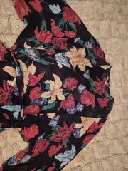 RIXO Free People Pia Lily Garden Belted Sheer Chiffon Midi Maxi Dress US 2