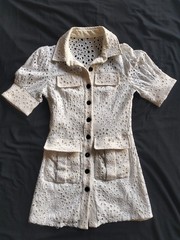 Cocoon Lovely Mini Shirt-Dress Size S Good Condition