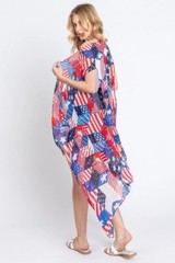 American Flag Multi Pattern Vest