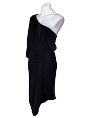 Gilli NWT Black One-Shoulder Cocktail Dress, Asymmetrical Hem Women&rsquo;s Size L