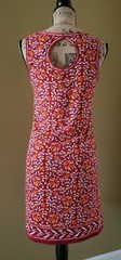 NWT Max Studio Red Orange White Multi Floral Sleeveless Dress Sz Small MSRP $98