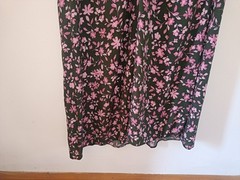 Nobody&rsquo;s Child Pink Floral V Neck Ruched Half Sleeve Maxi Summer Dress 14