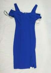 Rebecca B Royal Blue Sheath Dress, Size 4