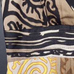 Liz Claiborne Sleeveless Empire Waist Dress Size 10 Resort Vacation Boho Scroll