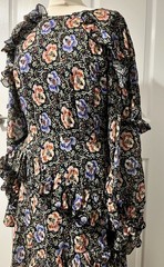 Ted Baker floral dress wedding guest races cruise garden party 4 14 rrp £249 NWT