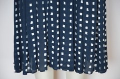 Massimo Dutti Pleated Midi Dress Polka Dot Print ASO LETIZIA Zara US 10 EU 42