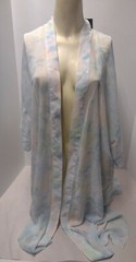 Wild Fable Women&rsquo;s Sheer Dye Effect Duster Blue/Green OSFM