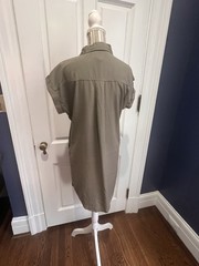 Thread Supply Small NWT Olive Shirt Dress D311