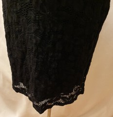 Deb Juniors Size Small Dress Mint and Black