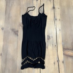 Black Bodycon Spandex Undergarment Slip One Size