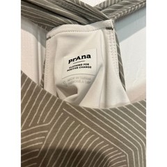 prAna Women&rsquo;s Athletic Dress Small Olive Green Racerback Pockets Active