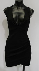 Superdown Women&rsquo;s Solid Back Zip Skye Mini Dress JL3 Black Size XS NWT