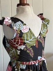 BODEN ANDREA 100% COTTON FRILL SLEEVE MAXI DRESS RRP £130 – SIZE 10