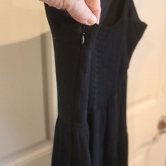 FOREVER 21 NWT Tiered Fit & Flare Sleeveless Black Dress