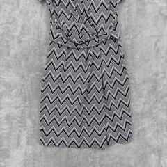 Talbots Dress Small Petite Lightweight Stretch Knit Sheath Career Classic Black