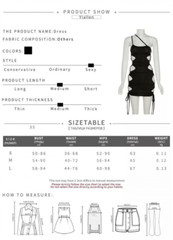 Summer Black Sexy Hollow Out Lace Up Sling Slim Dress Women Fashion Sleeveless