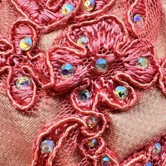 Cache Dress Vintage Long Maxi Y2K Ball Gown Prom Size 8 Pink Coral Sequin Fairy