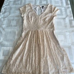 Heartsoul Sz M Pale Pink Dress