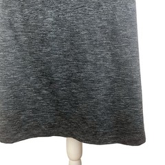 Mondetta Women’s Performance Luxury Activewear Gray Midi Dress Pockets Sz Large