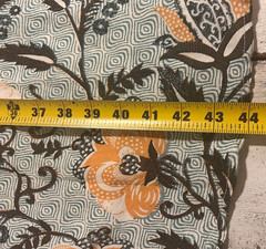 By Anthropologie Maxi Dress Zip Up Back Multi Color Size 12 Excellent Condition