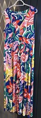 Boden A-Line Olympia Jersey Maxi Dress UK16 in Multicoloured design
