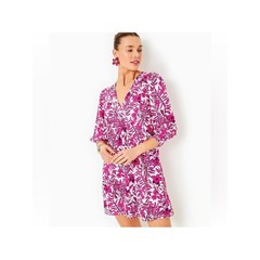Lilly Pulitzer Cass Dress Elderflower Blossom Lil Escape Plan size Small NWT