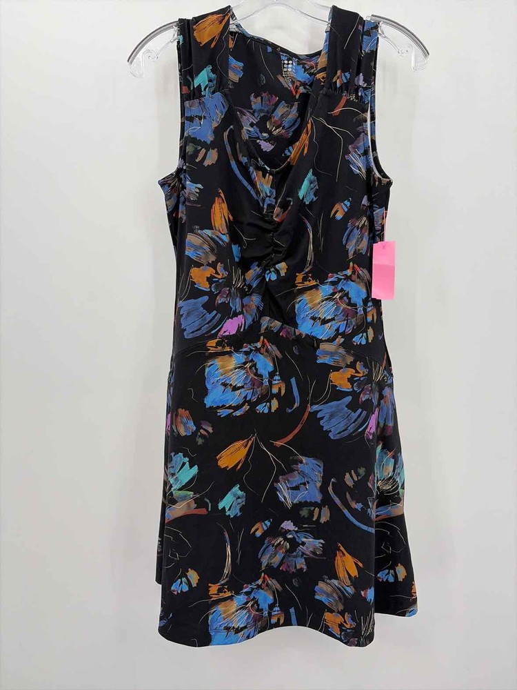 Pre-Owned Title Nine Black Size Small Knee Length Sleeveless Dress
