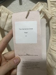 Christy Dawn Clemence Pearl Midi Dress M NWT Bridal Cottagecore Boho