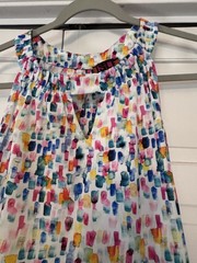 Isle Multi color sleevelss versitle dress, Size Small