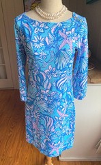 Lilly Pulitzer Starfish Print Stretch Dress M