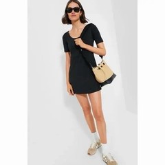 NWT Tuckernuck Women’s Rosemary Sport Dress Black Small $148 retail