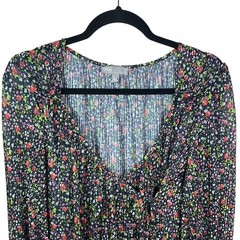 ASOS accordian wrap style Floral V-Neck Dress size 8