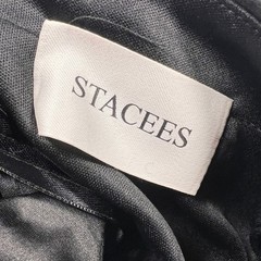 Stacees Mini Dress Womens Custom Black Satin Ruched Bodycon Sleek Glam Formal