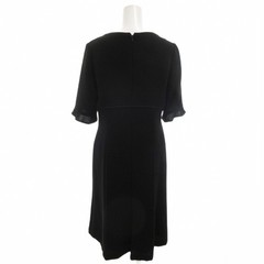 THEORIA Dress Black Size 11 Polyester Cape Style Excellent Condition