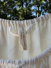 Spell & The Gypsy Women&rsquo;s S White Gardenia Boho Cottagecore Linen Maxi Dress EUC