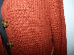 Olive & Oak Women&rsquo;s 1X Long Rust Sweater Coat Dress w/ Belt