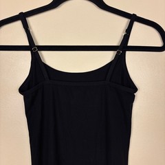 NORDSTROM Everyday Invisible Edge Full Slip Dress Black Women Size XS Layering