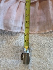 Pink Fit and Flare Dress with Tie in the back Size Small