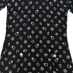 $4,300 CHANEL 36 FR, Dress 23C Cruise Navy blue & White (« 4 US », « 8 UK ») NWT!