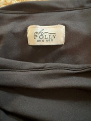 Oh Polly Black Ruched Bodycon Mini Dress Women&rsquo;s US 2 UK 6 Party Clubwear