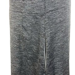 Mondetta Women’s Performance Luxury Activewear Gray Midi Dress Pockets Sz Large
