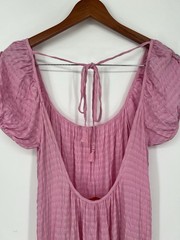 SOLID & STRIPED Pink The Robin Cover-Up Dress Size S