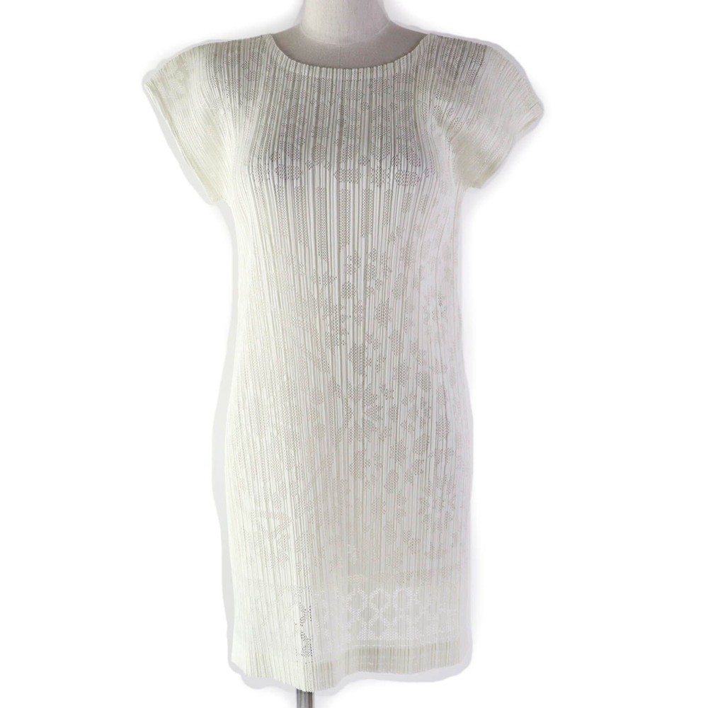 Revised beautiful item PLEATS PLEASE ISSEY MIYAKE PP51 JT633 French sleeve me