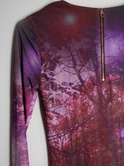 Ted Baker Makala Dress – Twinkle Trees Print – Size 0 – Excellent Used Condition