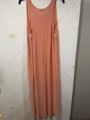 Express Hi-Low Dress, Coral Peach Beachy Light Knit NWT Size Large